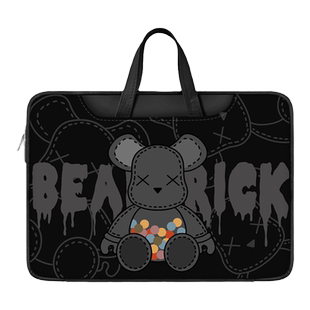 V-SION潮牌暴力熊笔记本电脑包手提适用苹果macbook15点6寸小新air13.3华为matebook联想女14内胆包pro保护套