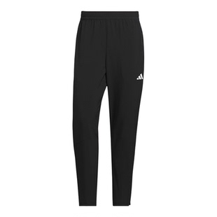 Adidas/阿迪达斯正品2025男士梭织运动休闲日常长裤KC6980