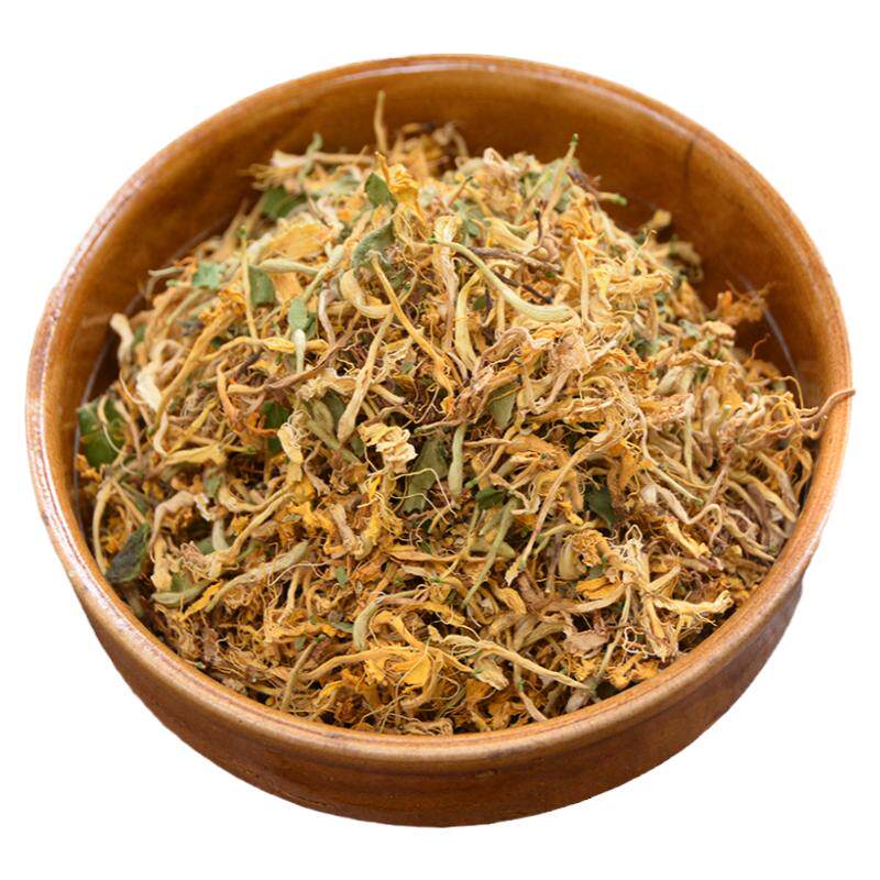 金银花干山野正品药材带绒毛凉茶