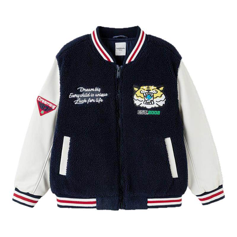 巴拉巴拉棉服男童保暖棒球服时尚