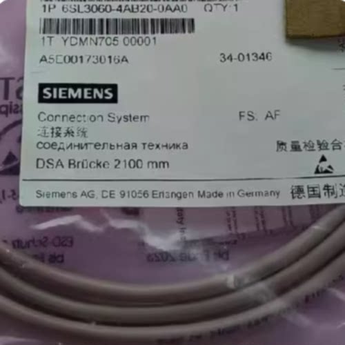议价6SL3060-4AB20-0AA0西门子2.1米信号连接电缆6SL3O6O-4AB2O-O