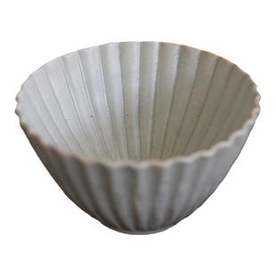 日本原装独步炎复古甜品盘子餐盘深盘碟子陶瓷餐具菜盘作家展品碗