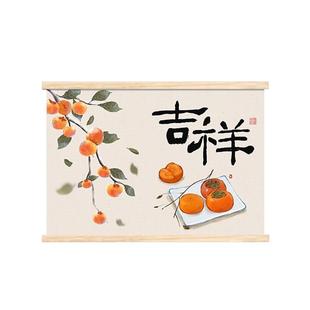 电表箱装饰画暖居配电箱电闸箱遮挡画开关空开箱挂画餐厅挂布壁画