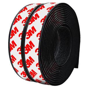 3M双面胶带背胶魔术贴墙面纱窗门帘粘条家用强力无痕贴胶汽车专用高粘度黑色白色固定子母扣单勾面单毛面耐温