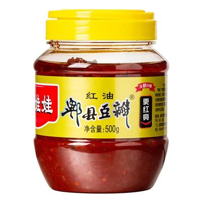 郫县豆瓣红油豆瓣酱川菜调料500g