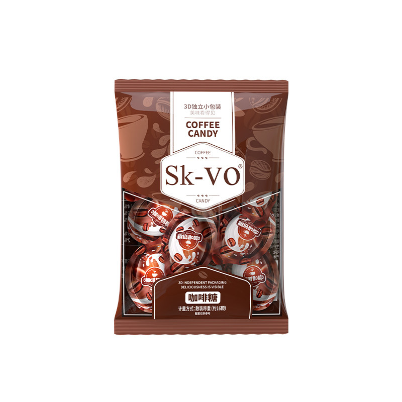 Sk-VO3D咖啡糖奶糖软糖即食特浓