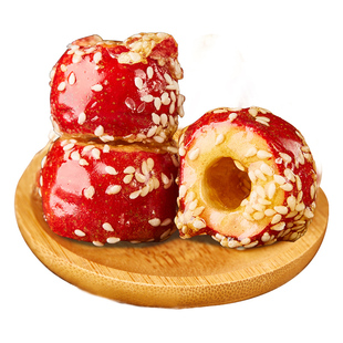 公社联盟空心无核冻干冰糖葫芦山楂球果新鲜老北京糖葫芦网红零食