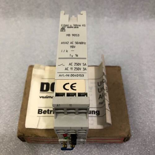 议价DOLD 多德安全继电器MB9053 AC110V 号00适用