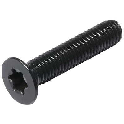 黑色304不锈钢沉头内梅花螺丝