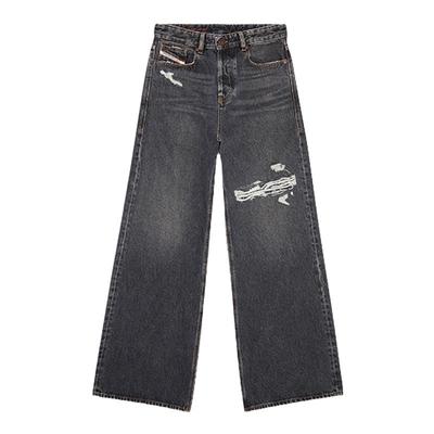 DIESEL男女同款阔腿裤