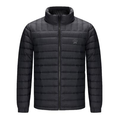 德鲨秋冬短款立领轻薄排骨羽绒服