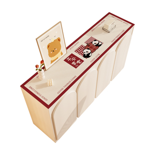 玄关柜桌垫防水防油免洗新年氛围感餐边柜红色喜庆电视柜保护垫