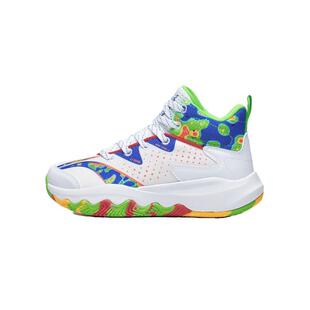 中国李宁男中童秋冬新款先锋力减震回弹防滑篮球鞋运动鞋YKBT006