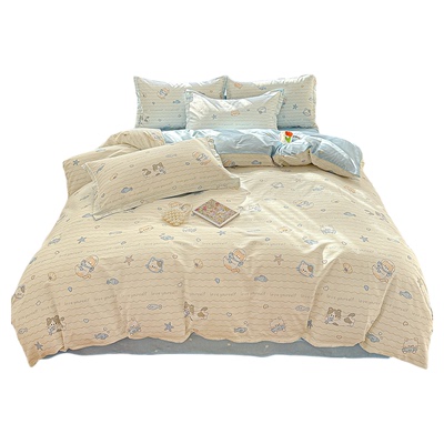 无印良品A类全棉斜纹单件被套