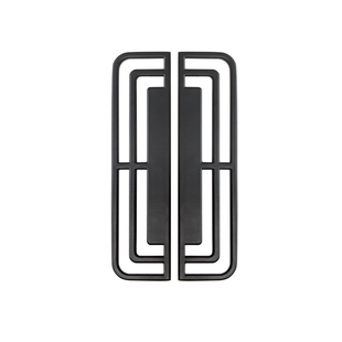 江萃32mm孔距新中式柜门把手衣柜橱柜书柜抽屉复古家具镂空小拉手