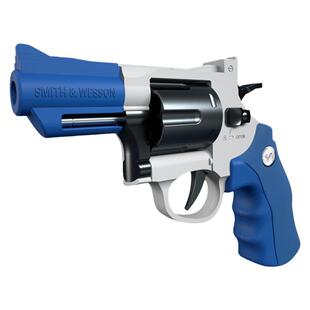 zp5左轮软弹枪砸响炮柯尔特仿真合金小手枪可发射月亮模型玩具男