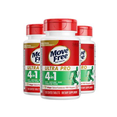 益节MoveFree骨胶原蛋白3瓶装