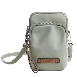 莱夫手机包女斜挎2026新款护照包轻便散步随身轻便迷你帆布小挎包