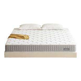 林氏家居加硬护腰天然椰棕床垫家用黄麻弹簧床垫20cm厚林氏木业