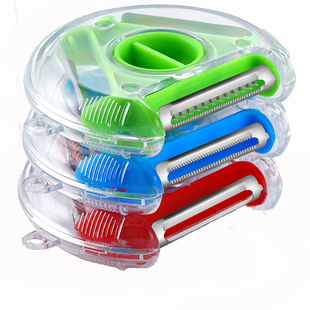 家用削皮刀多功能三合一水果削皮器土豆丝刨皮刮皮刀厨房神器刨子