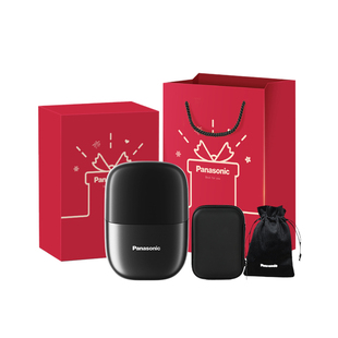 【送礼推荐】松下小方盒mini电动剃须刀便携刮胡刀礼盒礼物CM20