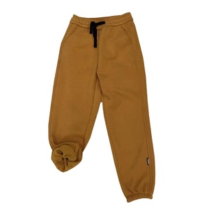 加绒加厚九分裤女冬季新款束脚高腰卫裤纯棉亲肤小个子百搭灯笼裤