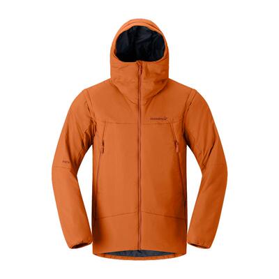 NORRONA more Thermo60Aero200 男子 户外可拆卸袖子防风保暖棉服