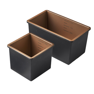 三能低糖多彩好帮手450g彩色带刻度吐司模250g土司盒不沾面包模具