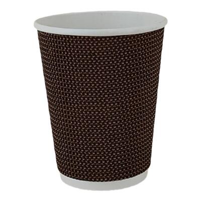 热饮杯一次性咖啡杯高档瓦楞纸杯