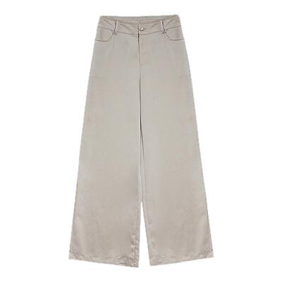 利达 NEW DADADA【丝滑缎面裤】时尚休闲设计感休闲裤DDM4939