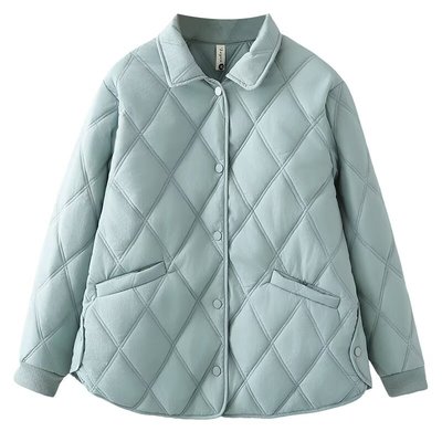 胖妹妹新款2025冬装加肥加大码女装显瘦棉衣保暖中年长袖小棉袄女