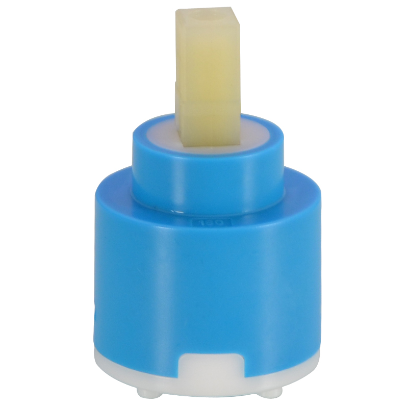 带上水太阳能混水阀面盆热水器水龙头冷热水陶瓷阀芯开关维修配件