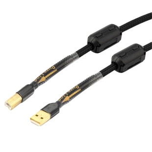 日本莫伽米2534数据线usb a-b解码器DAC声卡脑功放连接音频线镀金