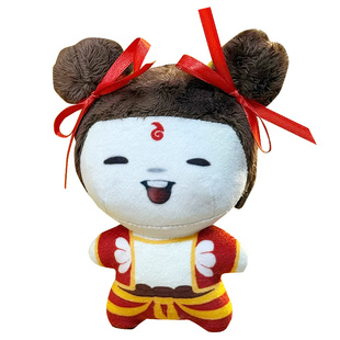 会说话的魔丸哪吒胡巴表情包抽象玩偶毛绒挂件敖丙生日礼物可发声