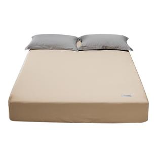 普利顿100s长绒棉纯色单件床笠床垫保护罩纯棉防尘罩床套四季通用