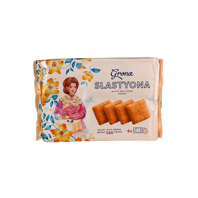 乌克兰进口格兰娜牛奶香脆饼干