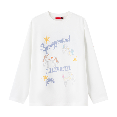 SprayGround鲨鱼嘴趣味印花卫衣