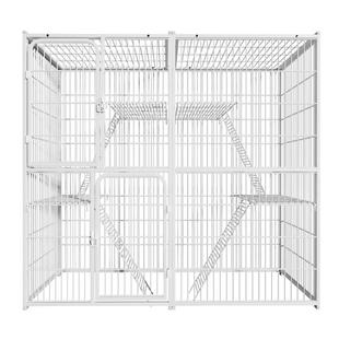 宠物猫笼子猫别墅家用室内超大自由空间猫舍大型猫屋猫咪小型猫窝