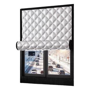 窗户隔音窗帘超强临街马路静音神器免打孔密封遮光布房间卧室防吵