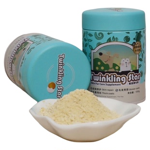 Twinkling Star鳖蛋爆毛粉狗狗猫咪宠物泰迪美毛憋蛋粉专用卵磷脂