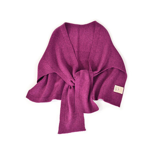 秋冬新定制款牦牛绒百搭保暖旅拍多用披肩围巾