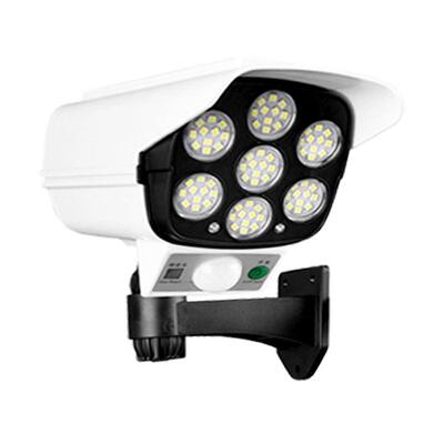 太阳能仿真监控灯照明吓贼防盗