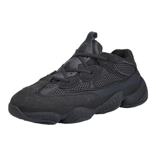 广椰子500黑武士厚底og yeezy老爹鞋正品官方冬季加绒运动男鞋女