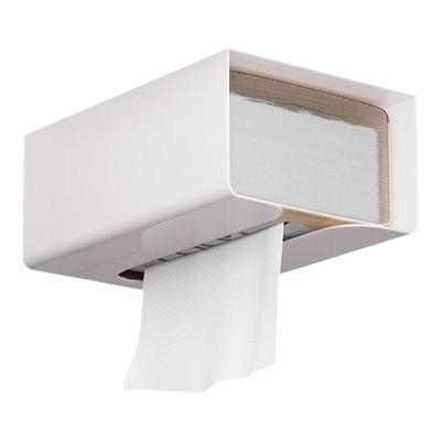 厨房纸巾盒壁挂式免打孔