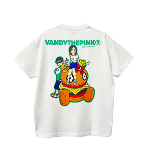 VANDY THEPINK Complexcon 展会限定Tee 汉堡家族薯条印花短袖T恤