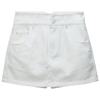 OCHIRLY欧时力纯棉a字牛仔短裤