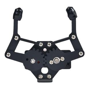 电动机械夹爪金属小爪子2346多自由度机械臂舵机抓手无人机夹持器