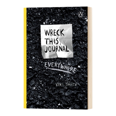 英文原版 Wreck This Journal Everywhere 做了这本书 创新从破坏开始 英文版