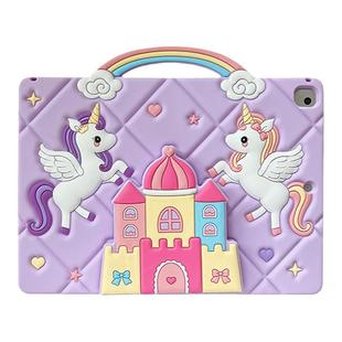 苹果ipadpro24款保护壳air6第6代平板套air2无笔槽十卡通7/8全包9硅胶mini5适用五防摔11英寸A2602卡通10.2十