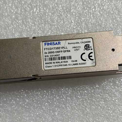 溢价-菲尼萨 Fisar 2x200G QSFP GFR4光模